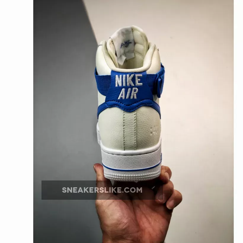 Nike Air Force 1 High 40th Anniversary White Blue DQ7584-100 Online