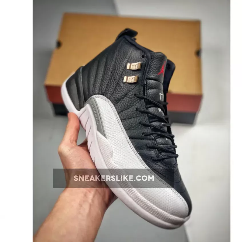 Women Air Jordan 12 Playoffs Black Varsity Red CT8013-006 / black and white 12s release date 2022