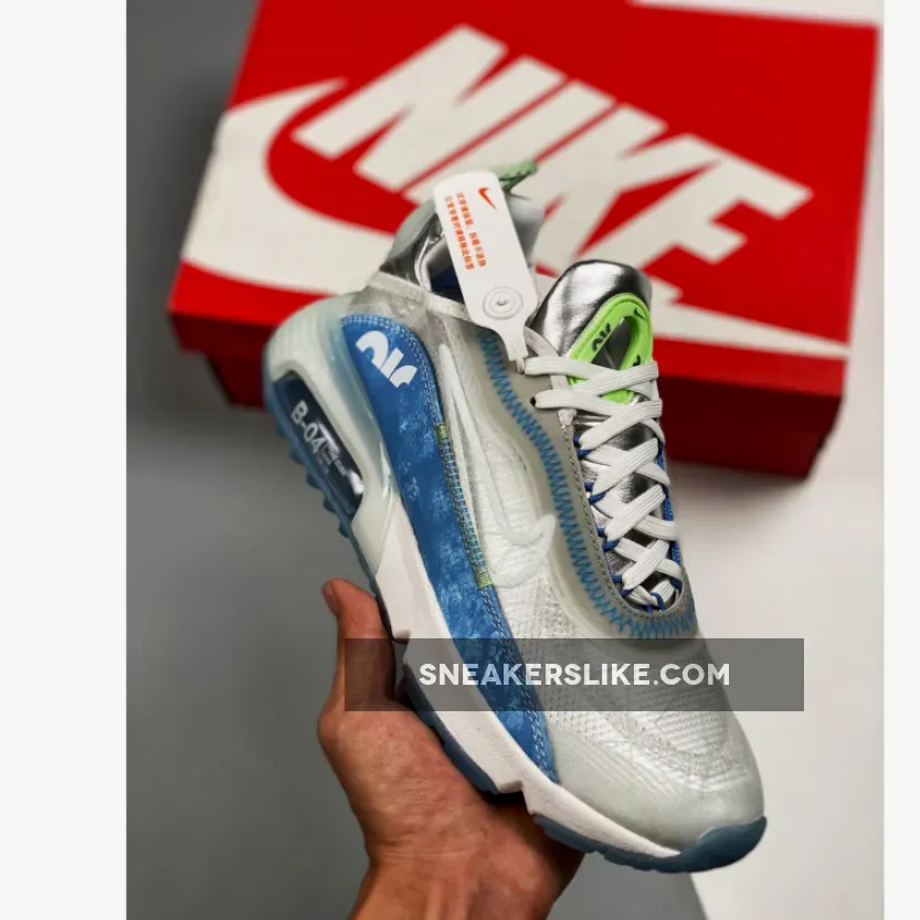 Nike Air Max 2090 'Aquatics' Metallic Silver/White-White CZ8693-011 New Releases