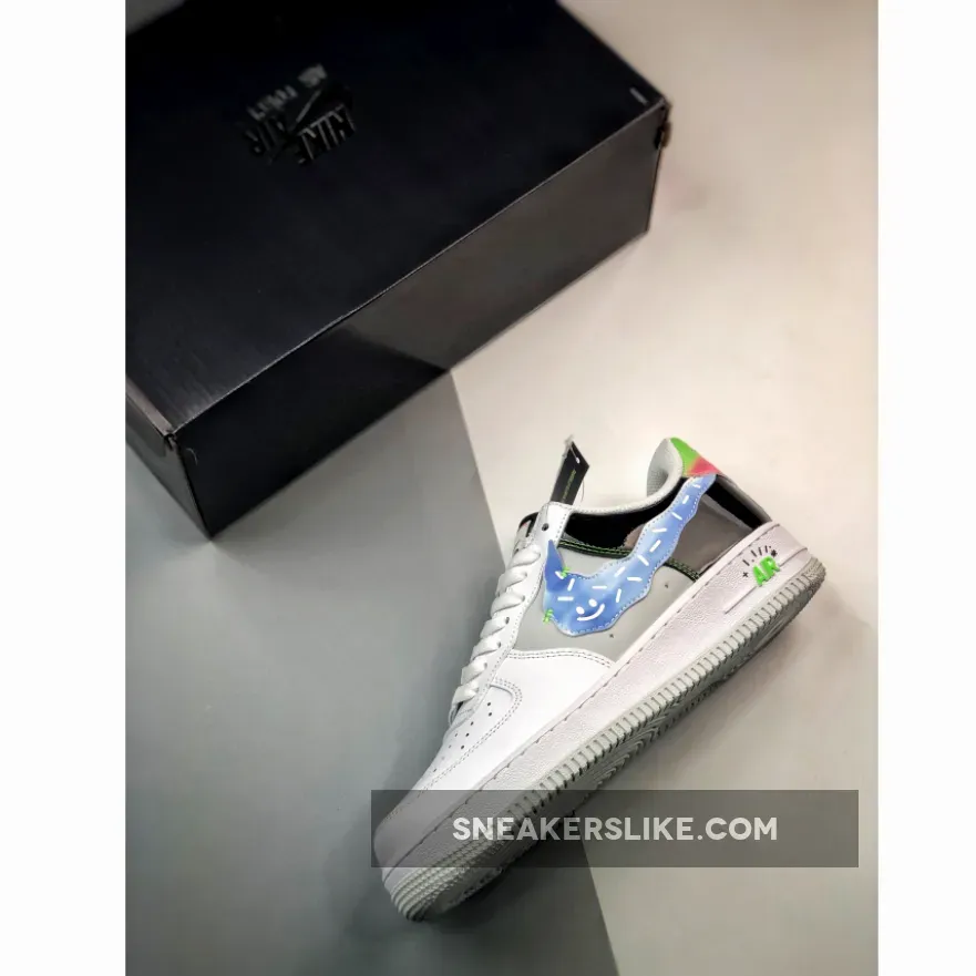 Nike Air Force 1 Low Pop Art White/Black DV1229-111 / air force 1 art