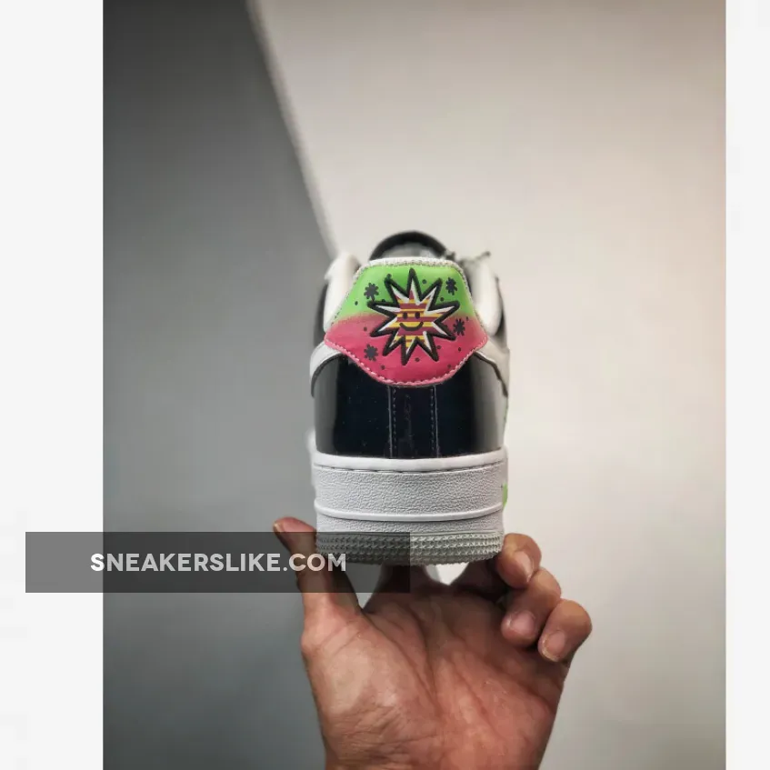 Nike Air Force 1 Low Pop Art White/Black DV1229-111 / air force 1 art