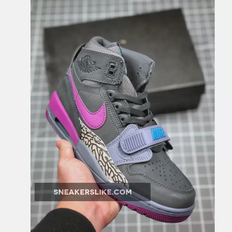 Air Jordan Legacy 312 Dark Grey Purple AV3922-005 / jordan 312 grey
