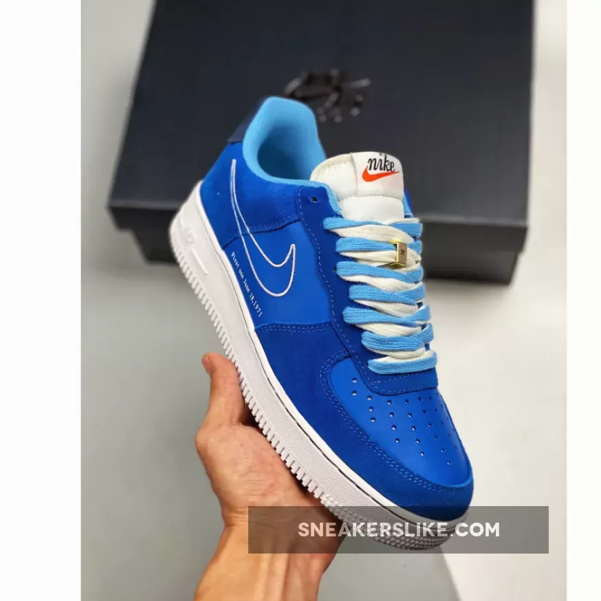 Nike Air Force 1 Low 'First Use' University Blue/White air force 1 blue bottoms