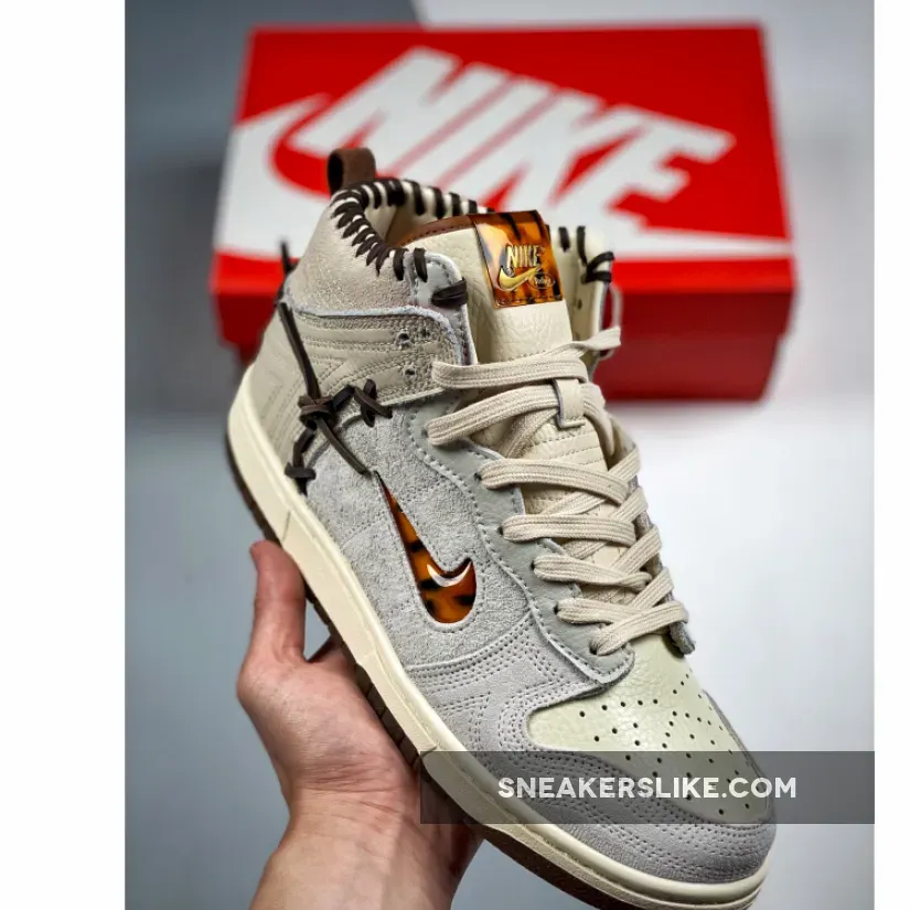 Bodega x Nike Dunk High 'Legend' Sail/Multi-Color-Birch-Rustic Orange bodega shoes nike