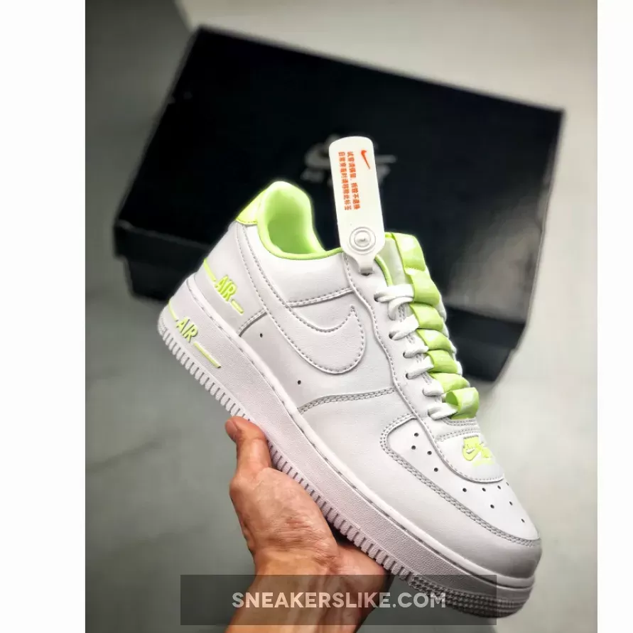 Nike Air Force 1 'Added Air' White Volt Double Air Force