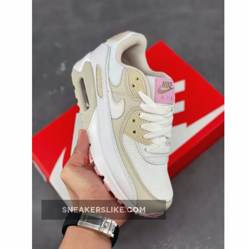 Nike Air Max 90 Summit White CT1873-100 - nike air max 90 summit white light orewood brown