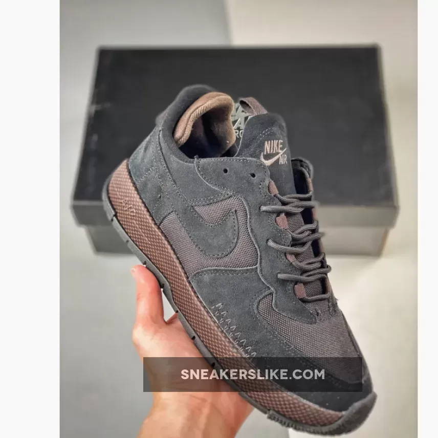 Nike Air Force 1 Wild Black/Velvet Brown FB2348-001 Online