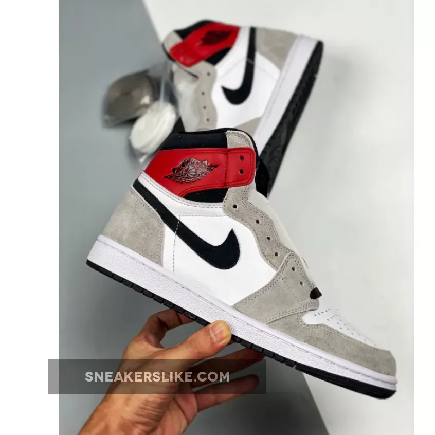 Air Jordan 1 Retro High OG 'Light Smoke Grey' 555088-126 #aj 1 high smoke grey