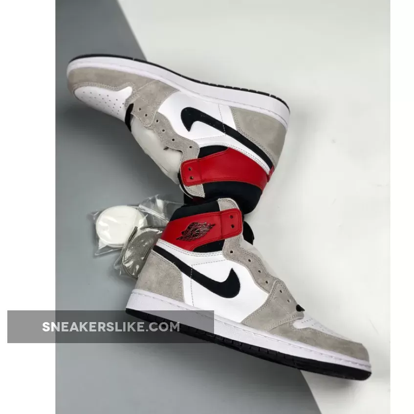 Air Jordan 1 Retro High OG 'Light Smoke Grey' 555088-126 #aj 1 high smoke grey