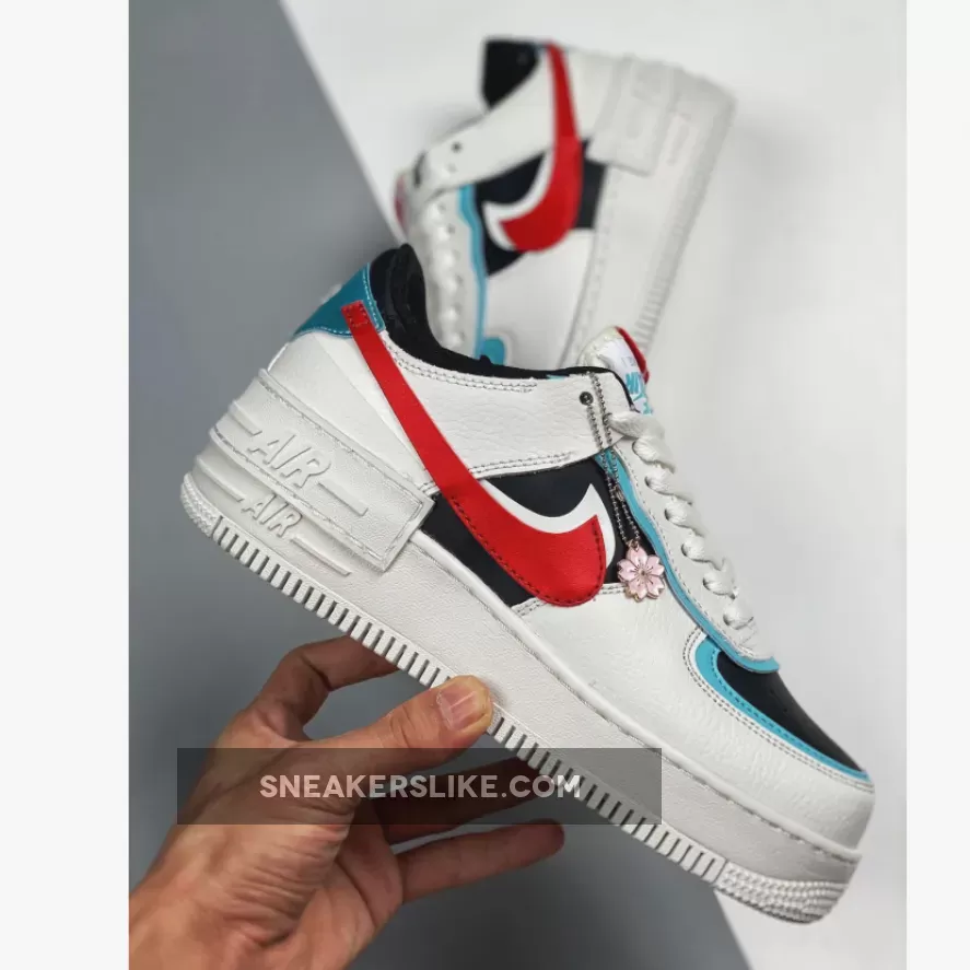 nike air force 1 shadow bleached aqua