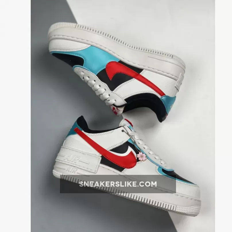 nike air force 1 shadow bleached aqua