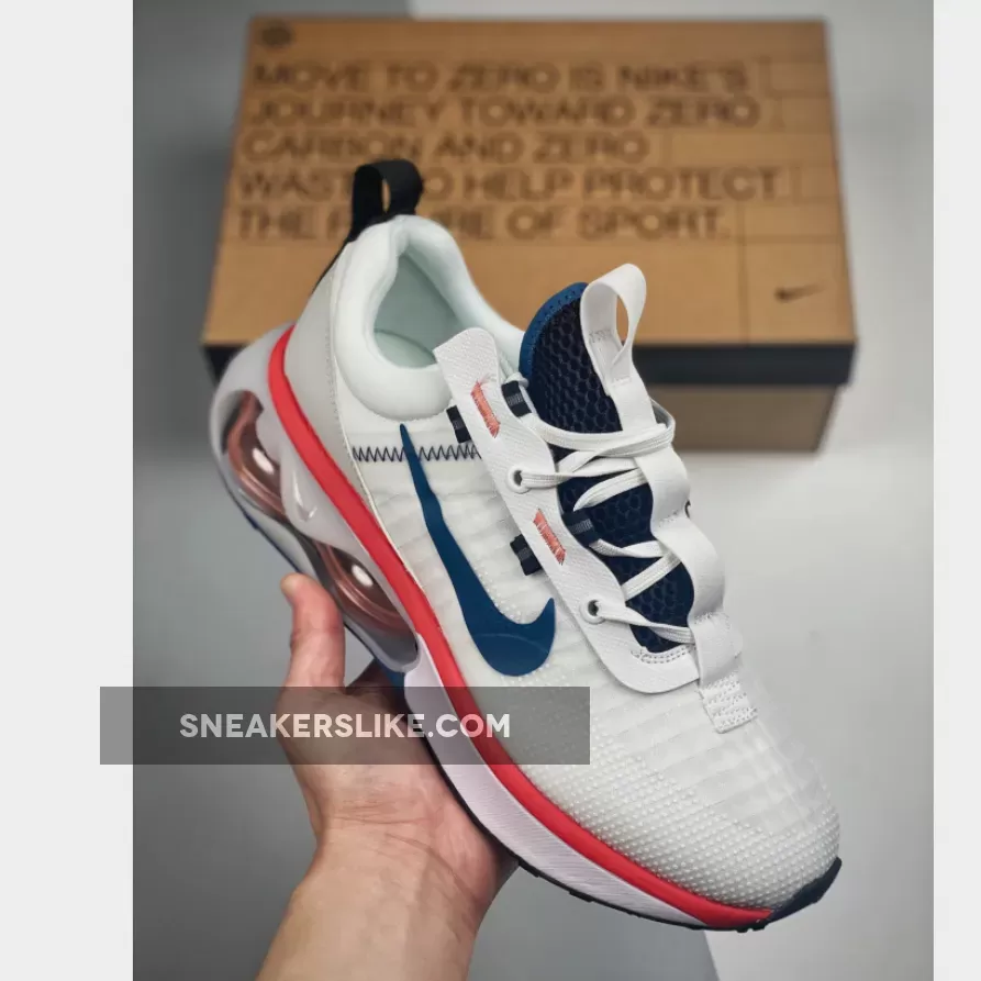 Nike Air Max 2021 GS Navy Crimson Iron Grey For Womens DA3199-101 #iron man shoes nike