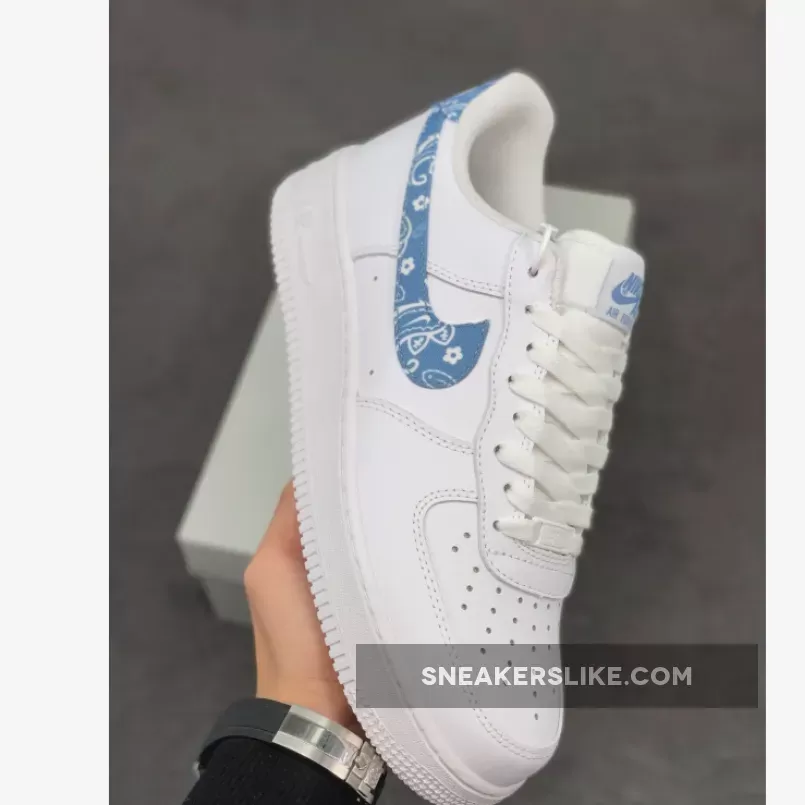 Nike Air Force 1 Low White/Worn Blue-White / light blue air force 1