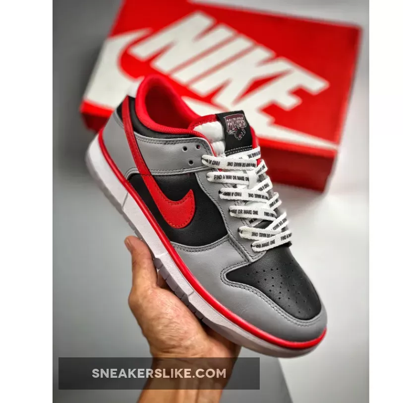 CAU Athletics x Nike Dunk Low Black Red DR6189-001 clark atlanta university nike dunks