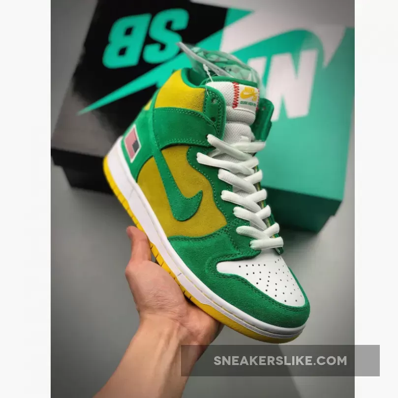 Anonymous X UnheardOf X Nike SB Dunk High Pro Oakland Athletics 305050-337 Online