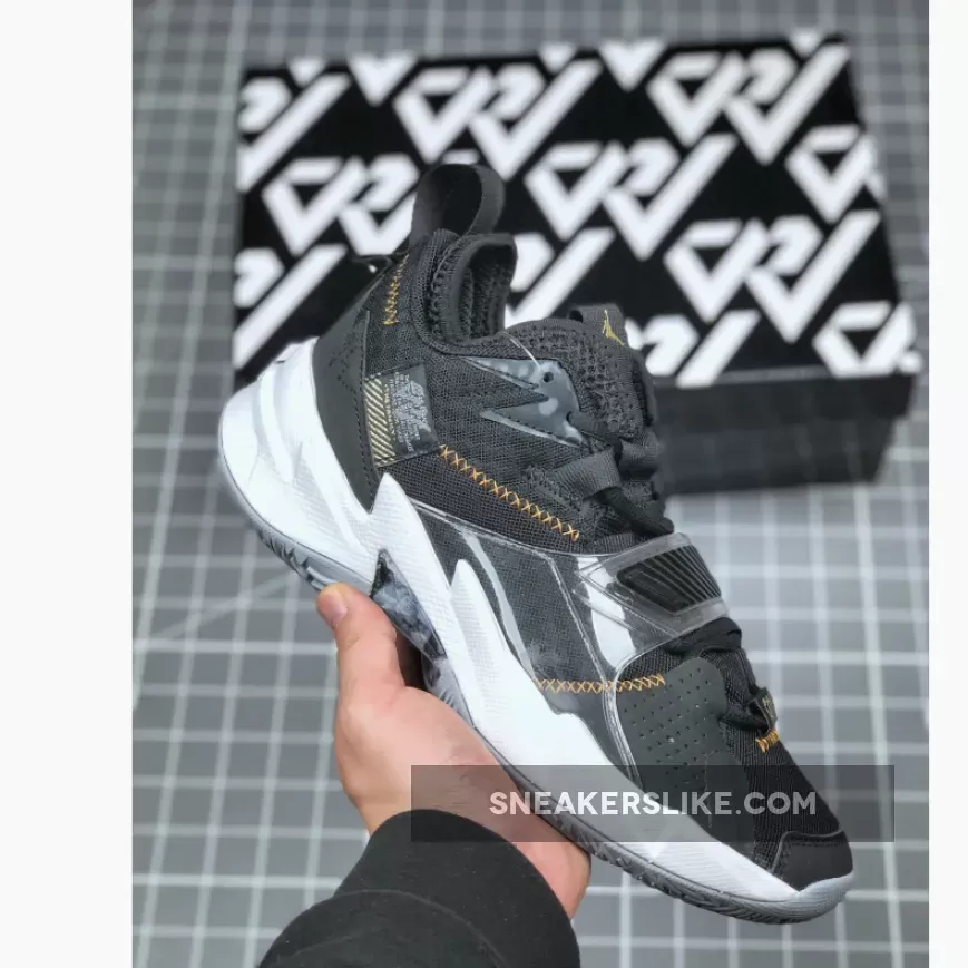 Jordan Why Not Zer0.3 'The Family' Black/Metallic Gold-White CD3003-001 / jordan why not zer0.3 black and gold