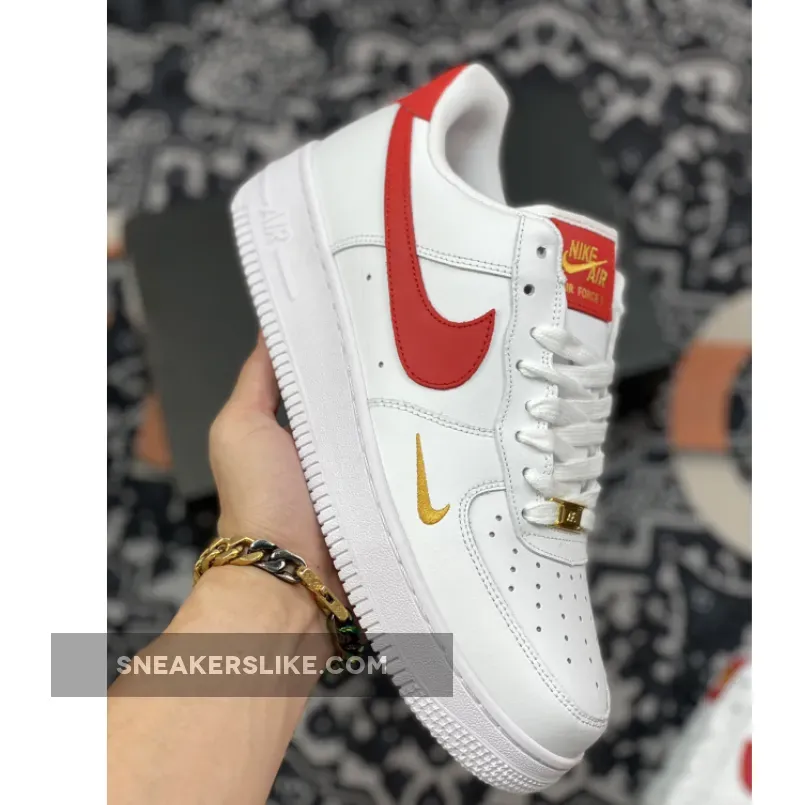 Nike Air Force 1 '07 Essential White/Gym Red / air force 1 gym red