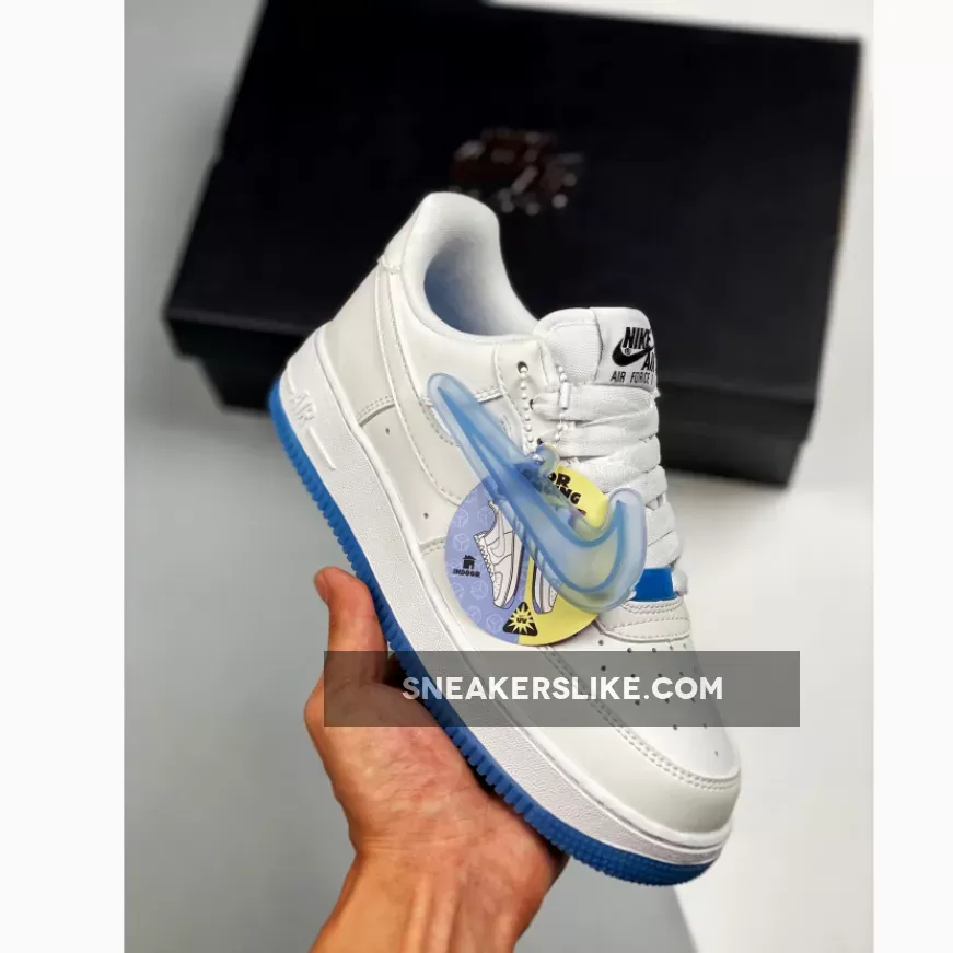 Nike Air Force 1 Low UV White Pink Yellow - air force one reactive