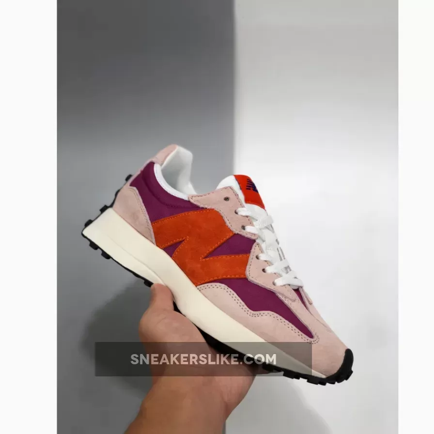 size? x New Balance 327 Purple/Lilac-Black-Orange lilac new balance