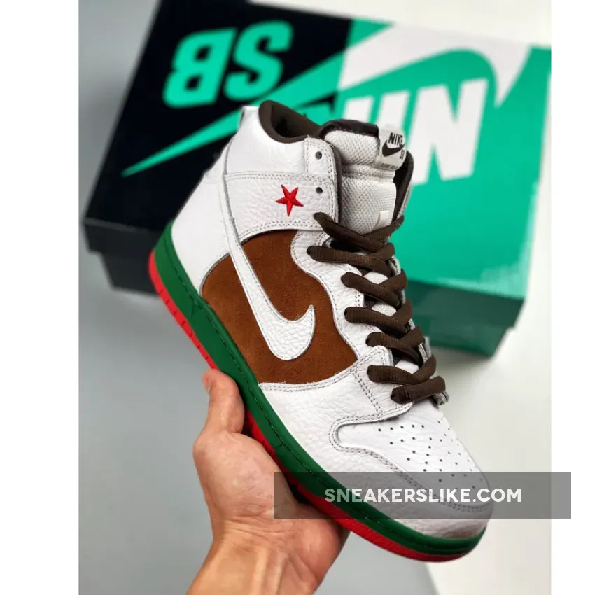 Nike SB Dunk High 'Cali' Pecan/White #cali dunk