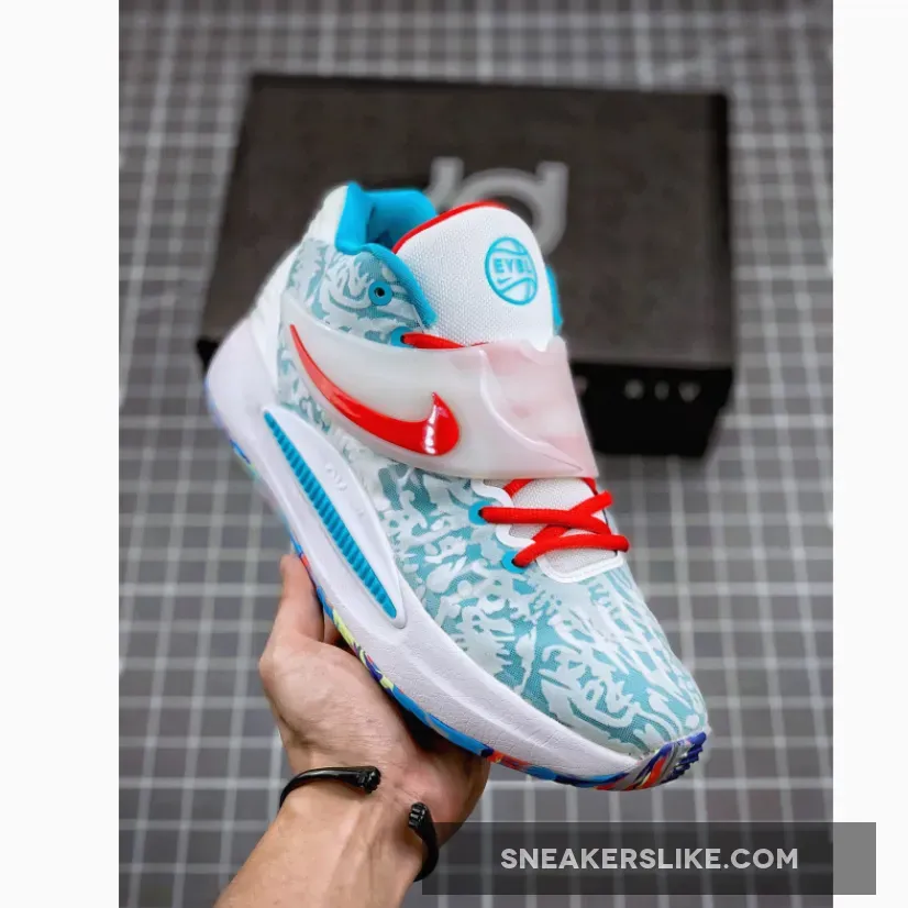 Nike KD 14 'EYBL' White Green Red / kd 14 green