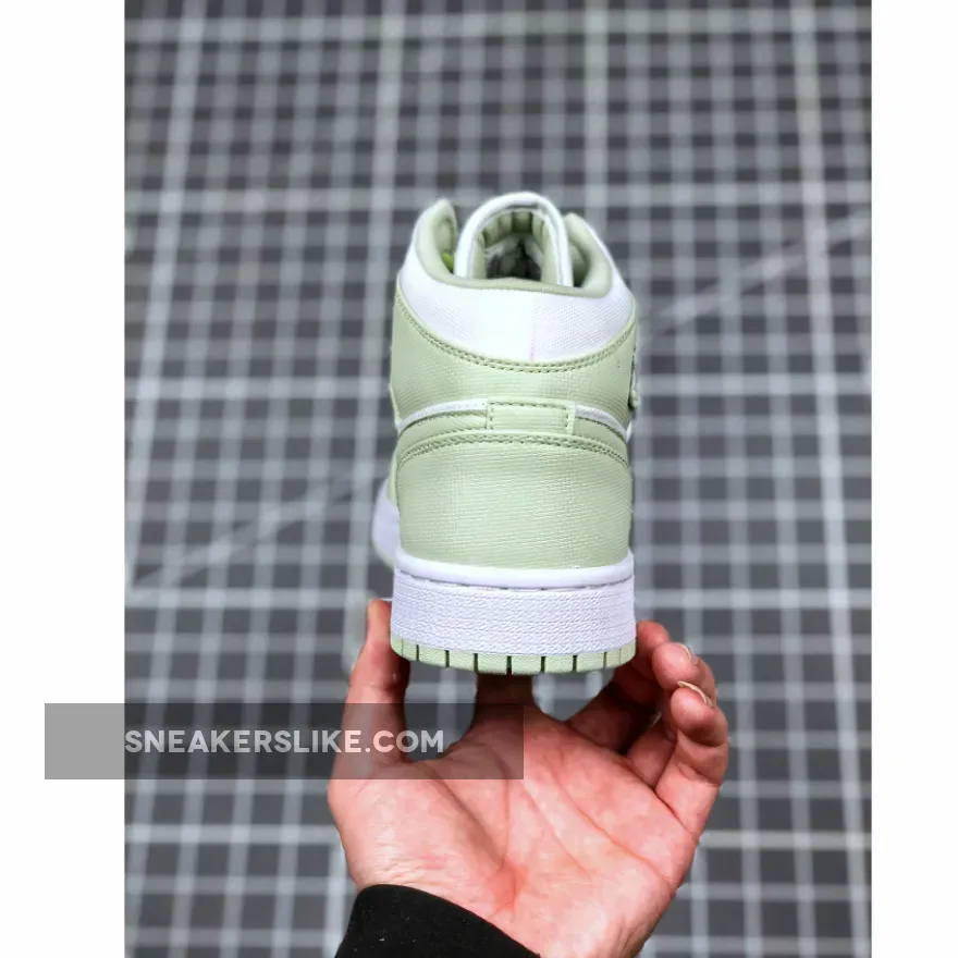 Air Jordan 1 Mid Spruce Aura White WMNS CV5280-103