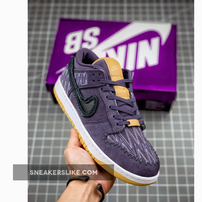 Nike Dunk Low N7 Dark Raisin DN1441-500 #men's nike dunk low n7