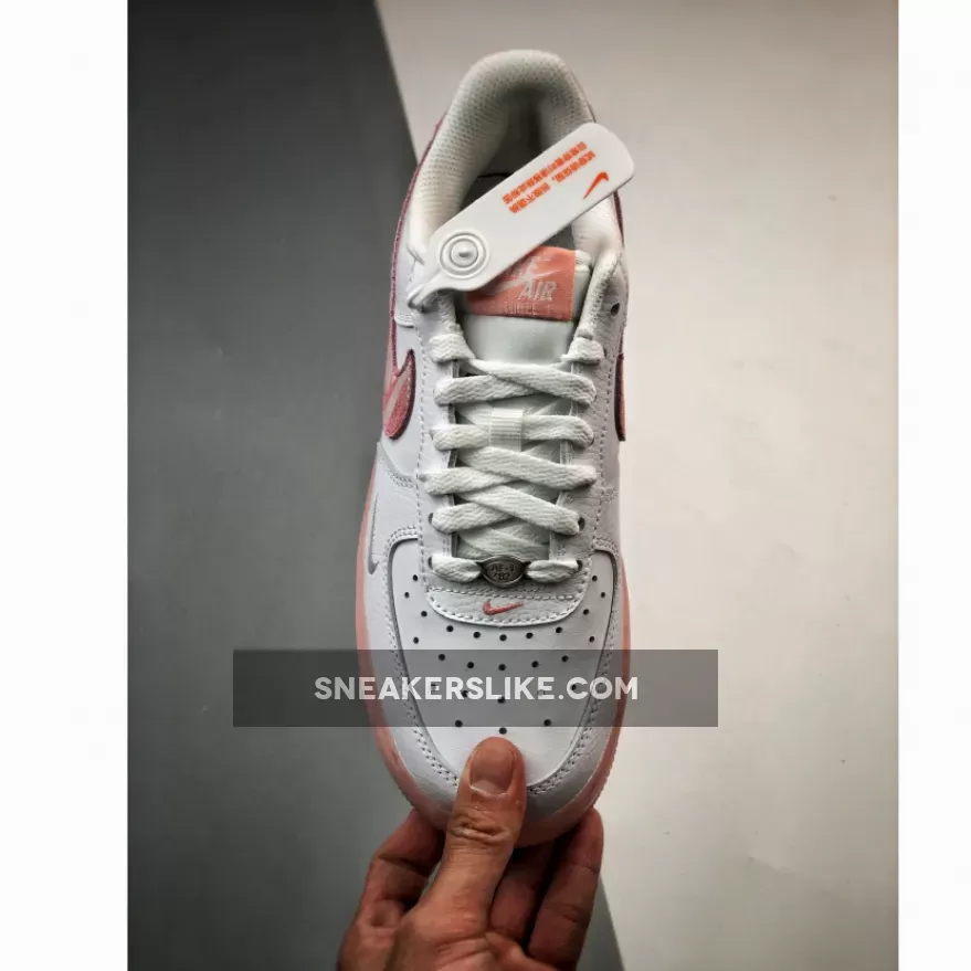 Nike Air Force 1 Low 'Overbranded' White Pink / white nike air force womens