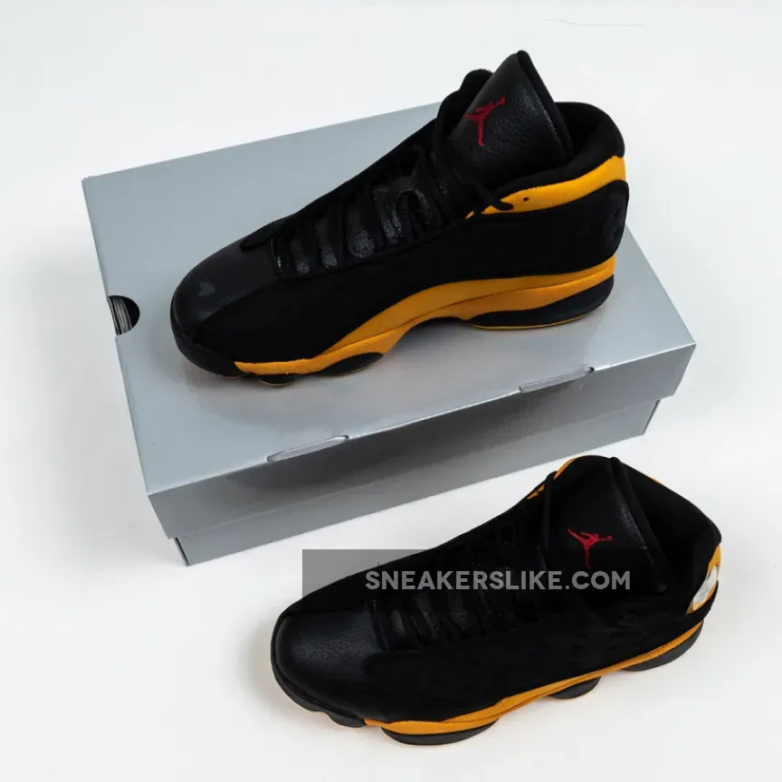 Melo Jordan 13 / Air Jordan 13 Melo 'Class of 2002' Black/University Red-University Gold