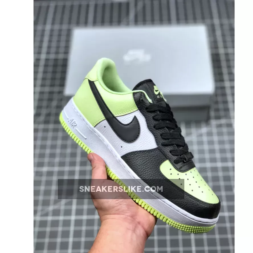 Nike Air Force 1 Low Barely Volt/Black-White - wmns air force 1 low 'barely volt'