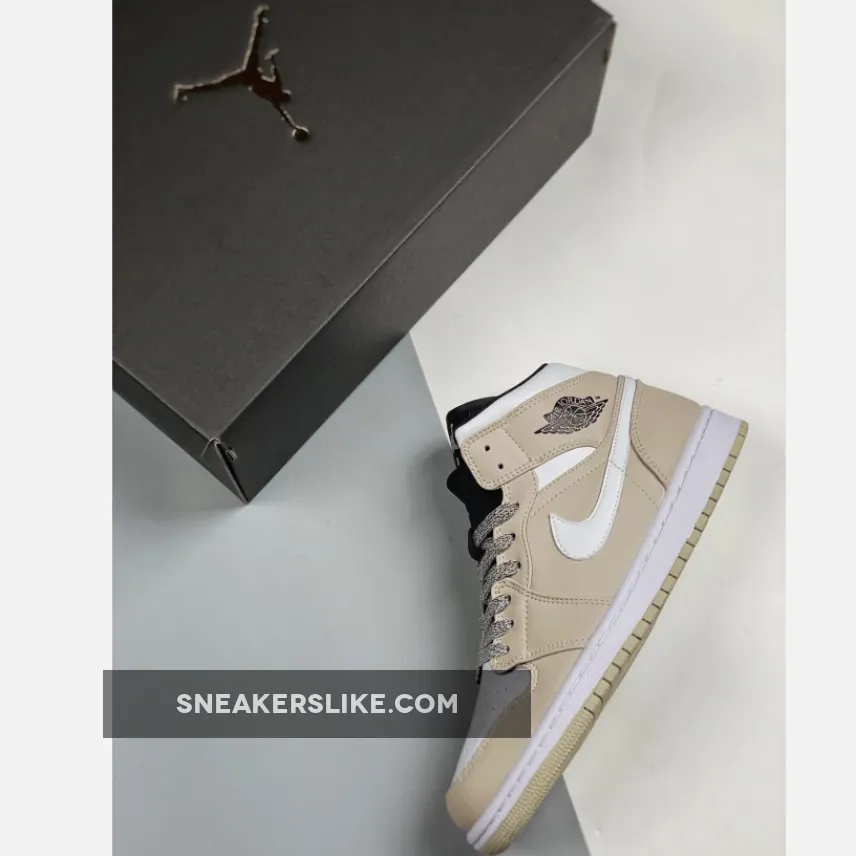 Air Jordan 1 Desert Air Jordan 1 Mid Desert Sand/Black/White