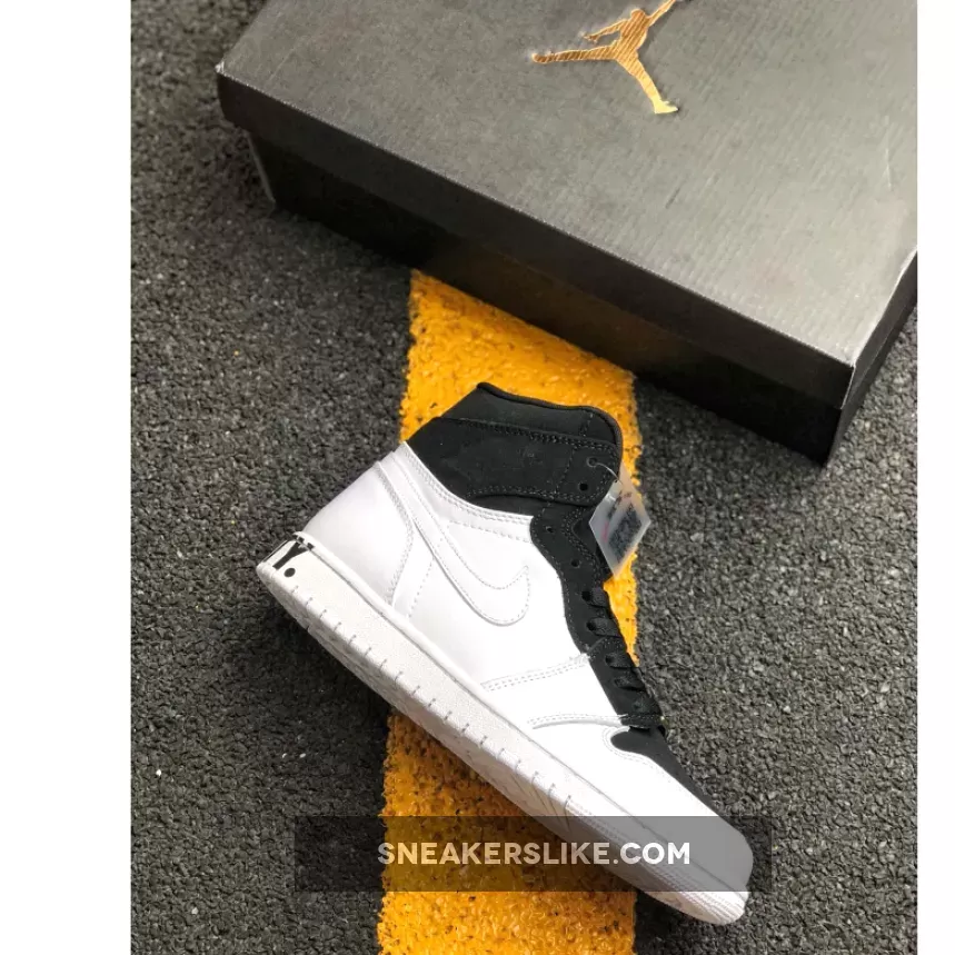 Jordan 1 Retro High Equality AQ7474-001 #jordan 1 gold black white