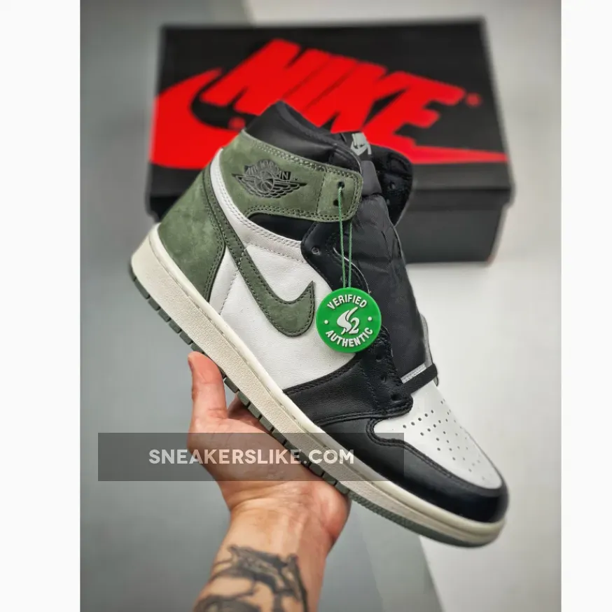 Air Jordan 1 Retro High 'Clay Green' 555088-135 AJ1 jordan 1 green clay