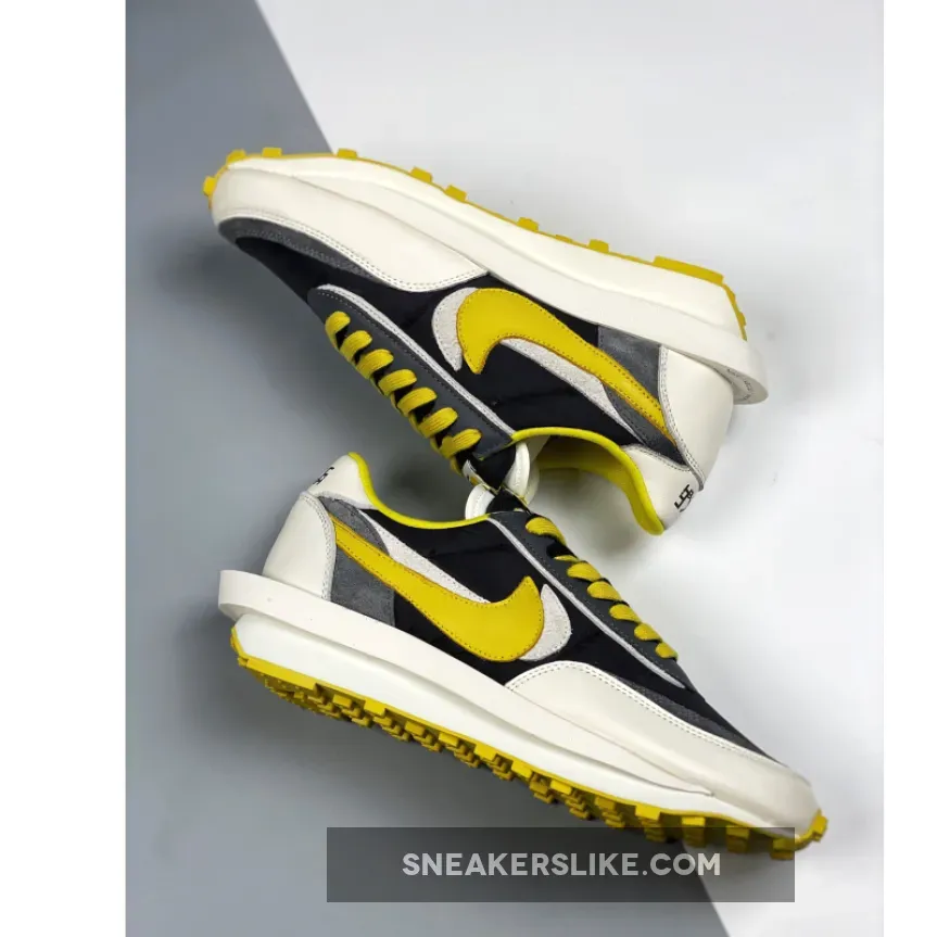 Sacai Undercover Undercover x Sacai x Nike LDWaffle Black/Sail/Dark Grey/Bright Citron
