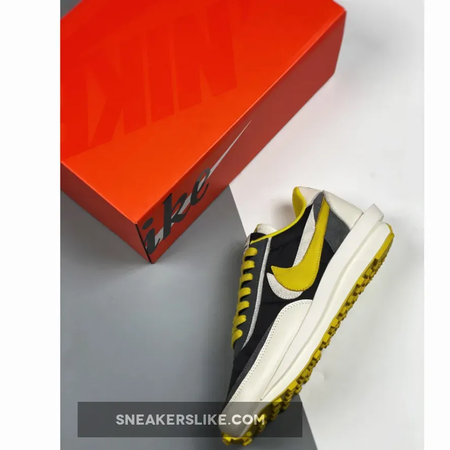 Sacai Undercover Undercover x Sacai x Nike LDWaffle Black/Sail/Dark Grey/Bright Citron