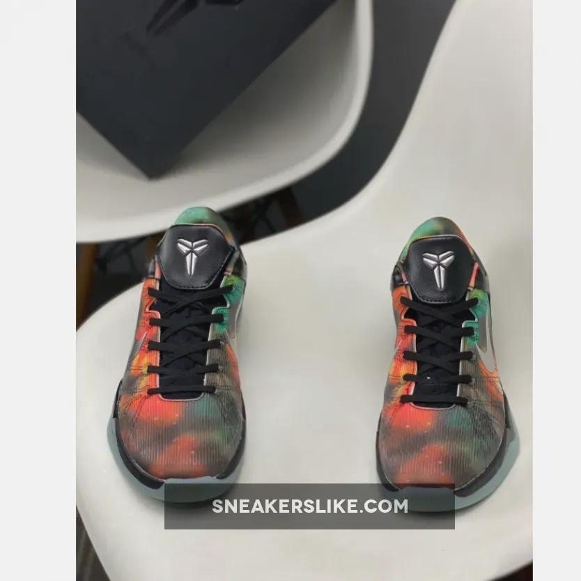 Nike Kobe 7 'All Star Galaxy' Black/Metallic Silver-Total Orange-Volt kobe 8 galaxy