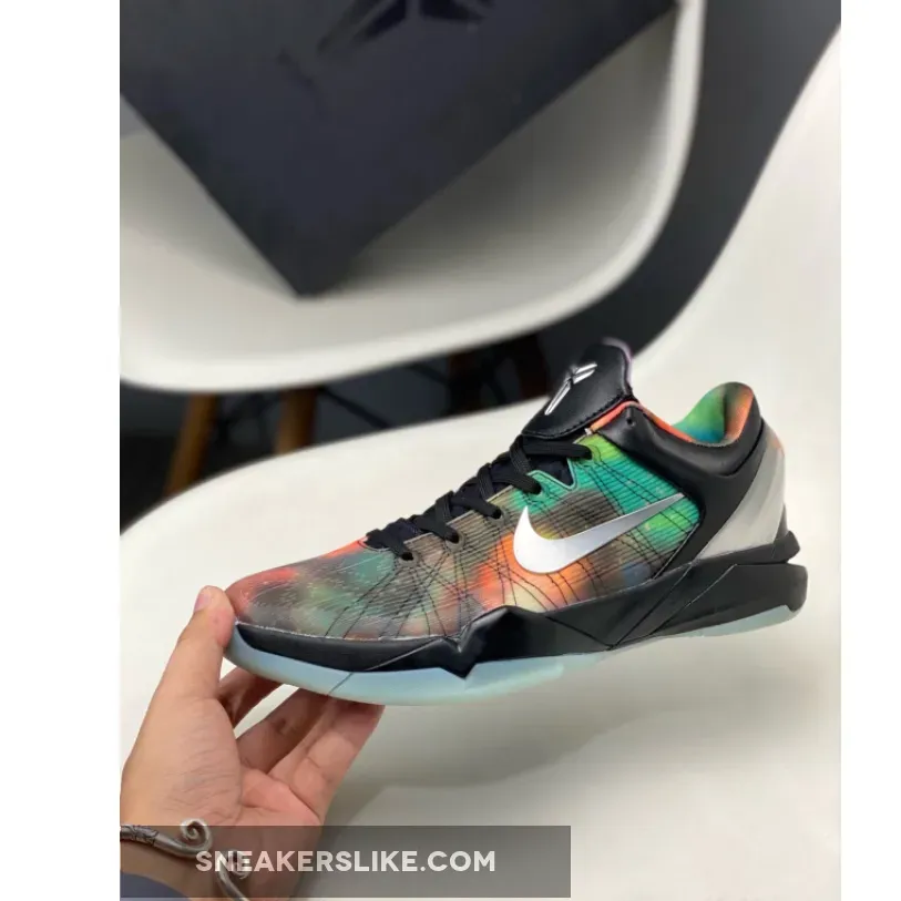 Nike Kobe 7 'All Star Galaxy' Black/Metallic Silver-Total Orange-Volt kobe 8 galaxy