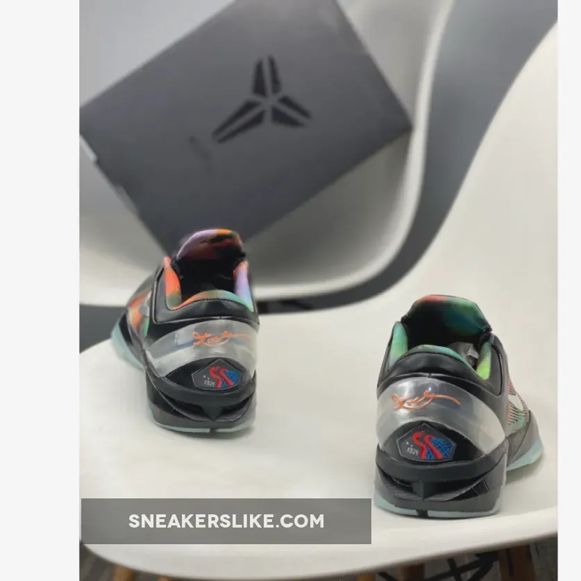 Nike Kobe 7 'All Star Galaxy' Black/Metallic Silver-Total Orange-Volt kobe 8 galaxy