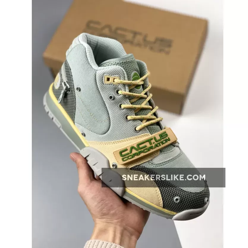 Travis Scott x Nike Air Trainer 1 SP Grey Haze DR7515-001 - ts air trainer 1 grey haze