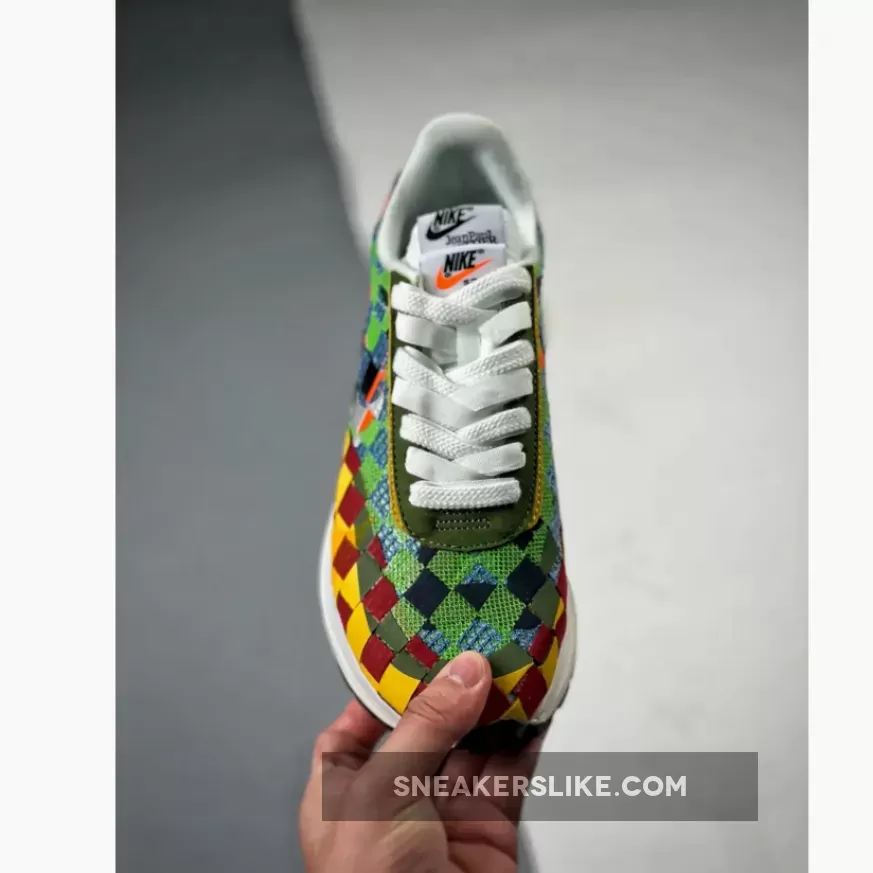 sacai x Nike LDVaporwaffle Mix Low Green Gusto DR5209-300