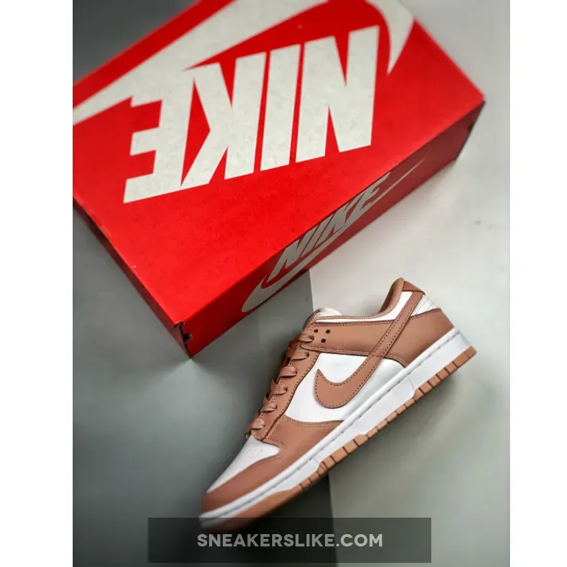 Nike Dunk Low White/Rose Whisper / rose whisper nike dunk