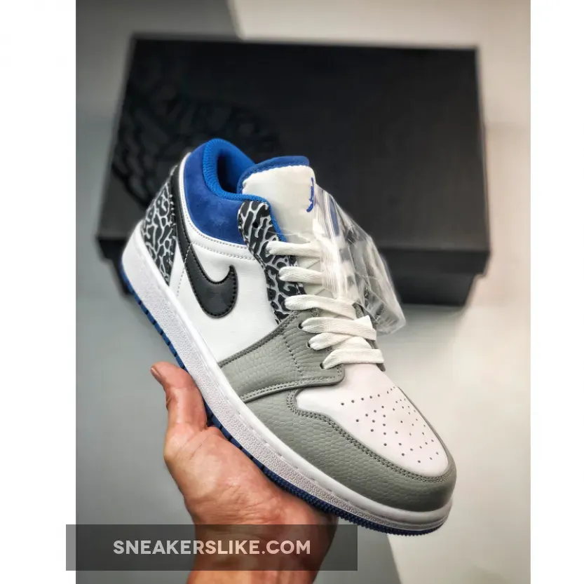Air Jordan 1 Low 'True Blue' DM1199-140 / baby blue jordans 1