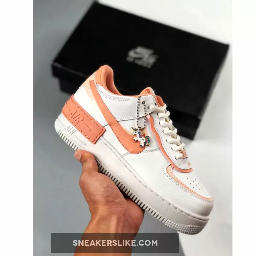 Nike Air Force 1 Shadow White Pink Nike Air Force 1 Coral