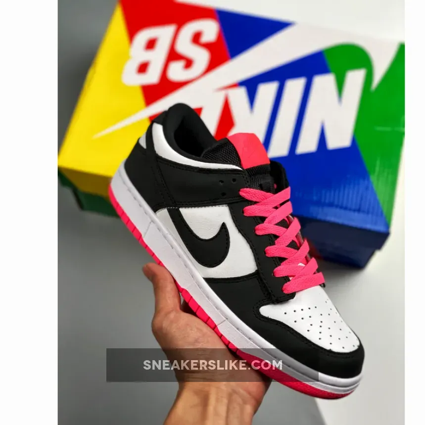 Nike Dunk Low White/Metallic Silver-Rave Pink 317813-100 Nike Dunk Low Silver White Pink