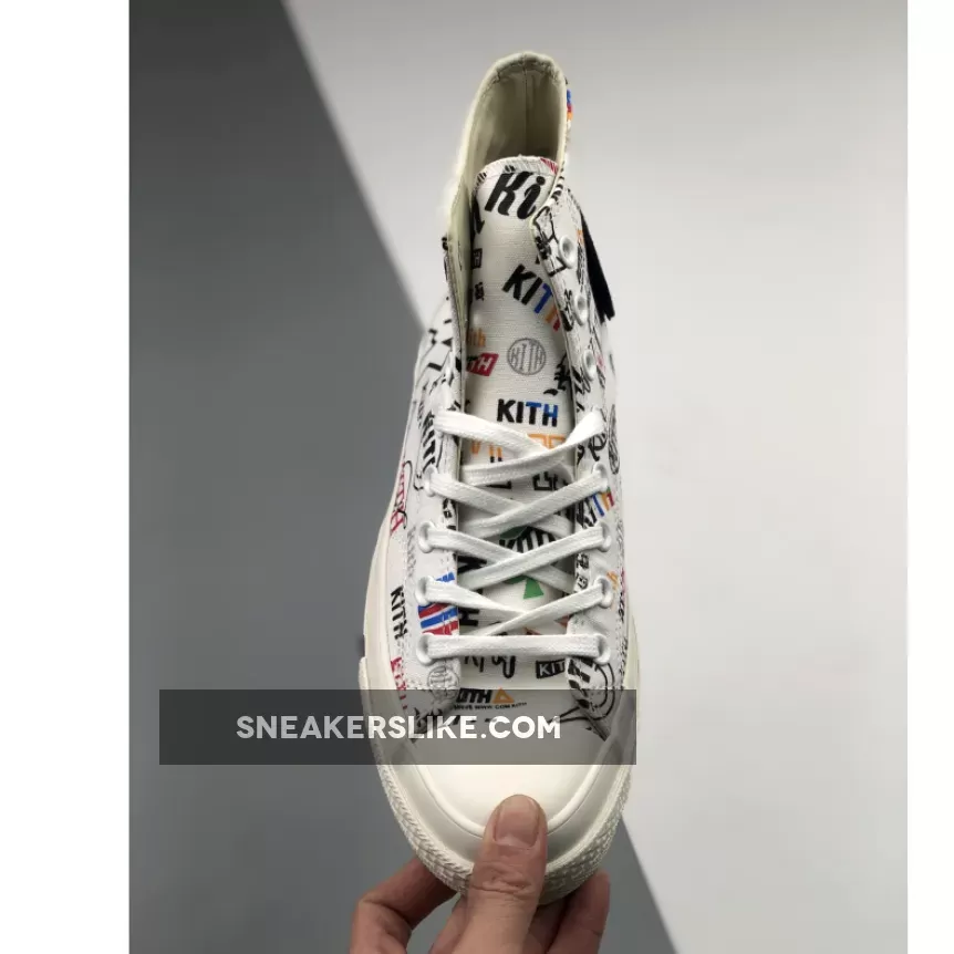 Kith X Converse Chuck 70 High '10th Anniversary' White/Multi 172466C Online