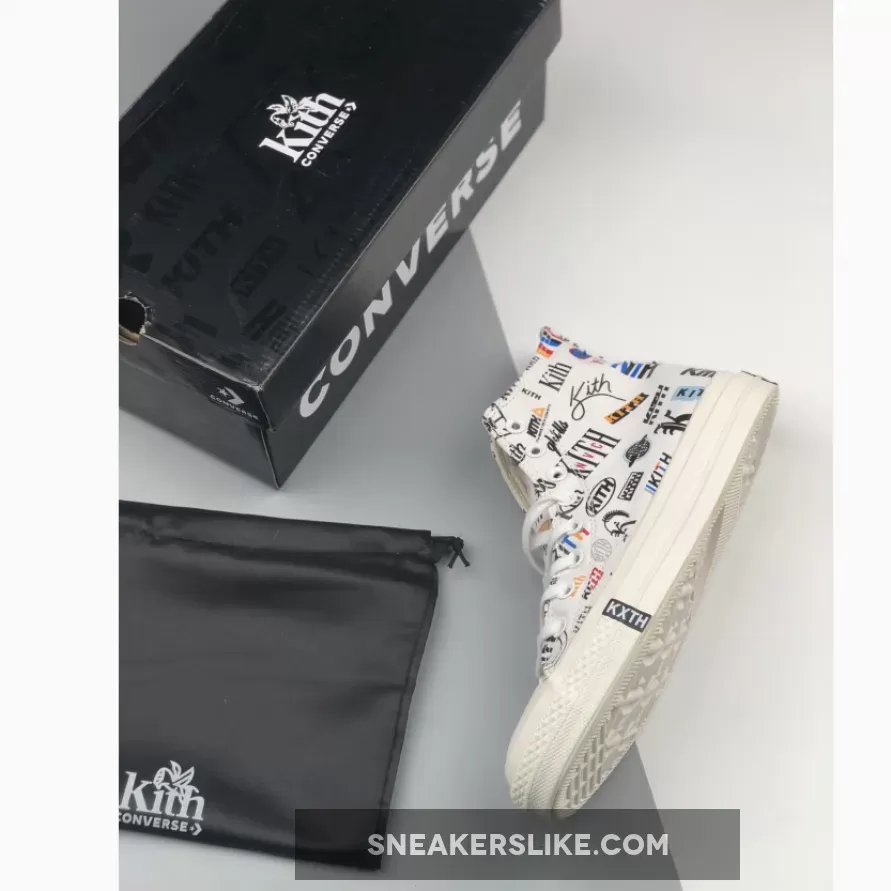 Kith X Converse Chuck 70 High '10th Anniversary' White/Multi 172466C Online