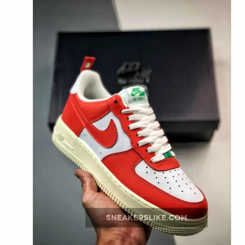 Nike Air Force 1 'Pojangmacha' Mantra Orange/White - orange camo air force 1