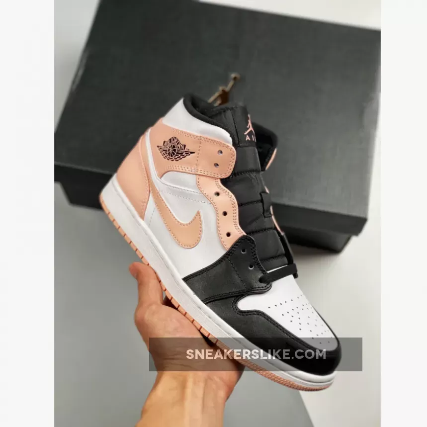 Air Jordan 1 Mid White Crimson Tint #jordan 1s crimson tint
