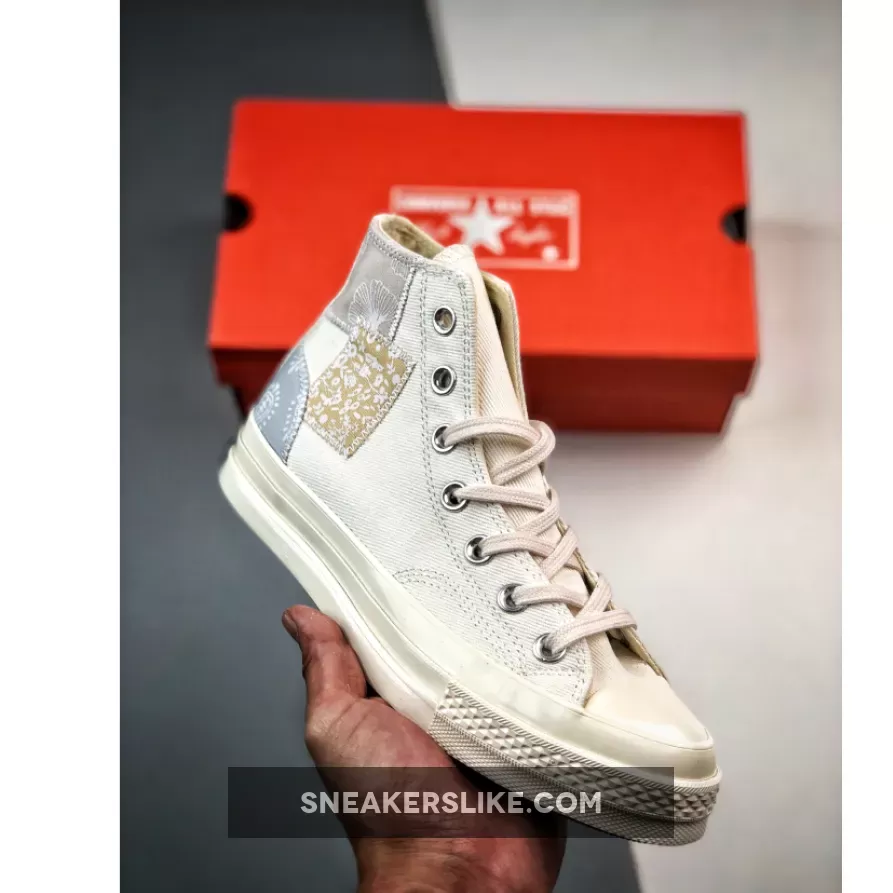 Converse Chuck 70 Denim Patchwork Cream A06822C New Releases