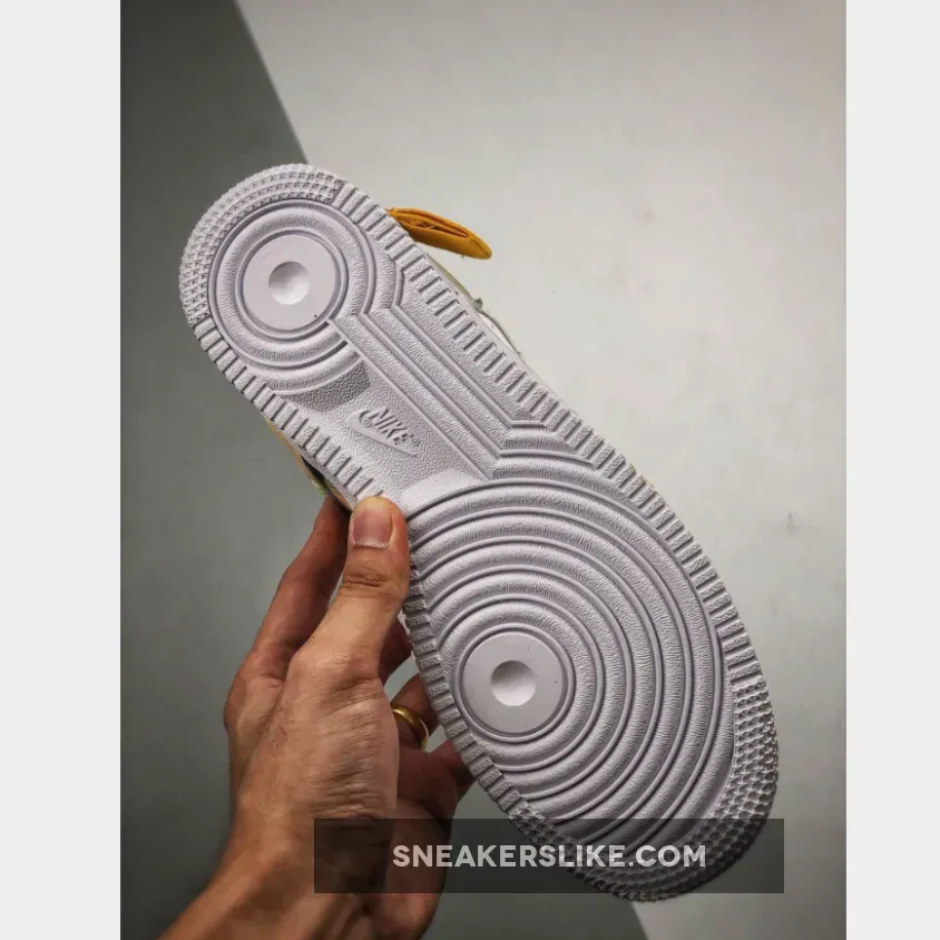 Nike Air Force 1 Low Type White Gold Yellow / nike air force 1 n 354 price